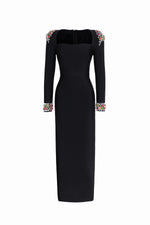 Lade Bild in die Galerieansicht, Niaca Rhinestones Bandage Midikleid
