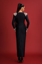 Lade Bild in die Galerieansicht, Niaca Rhinestones Bandage Midikleid