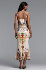Lade Bild in die Galerieansicht, Xapana Resort Contour Sleeveless Mesh Maxi Dress