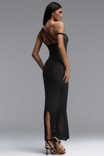 Load image into Gallery viewer, Oiama Sexy Contour Sleeveless Knit Maxi Dress