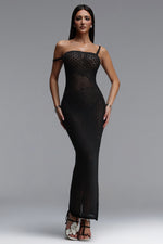 Load image into Gallery viewer, Oiama Sexy Contour Sleeveless Knit Maxi Dress