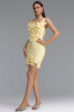Load image into Gallery viewer, Hooded Sweet Contour Camisole Floral Bandage Mini Dress