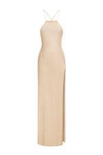 Lade Bild in die Galerieansicht, Hailey Halter Knitted Midi Dress