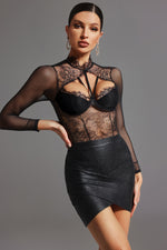 Lade Bild in die Galerieansicht, Hatsie Lace Long Sleeve Jumpsuit