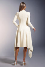 Load image into Gallery viewer, Sylvia Long Sleeves  Midi Dress