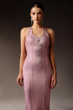 Load image into Gallery viewer, Verues Sleeveless Starfish Bandage Maxi Dress
